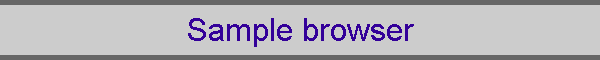 Sample browser